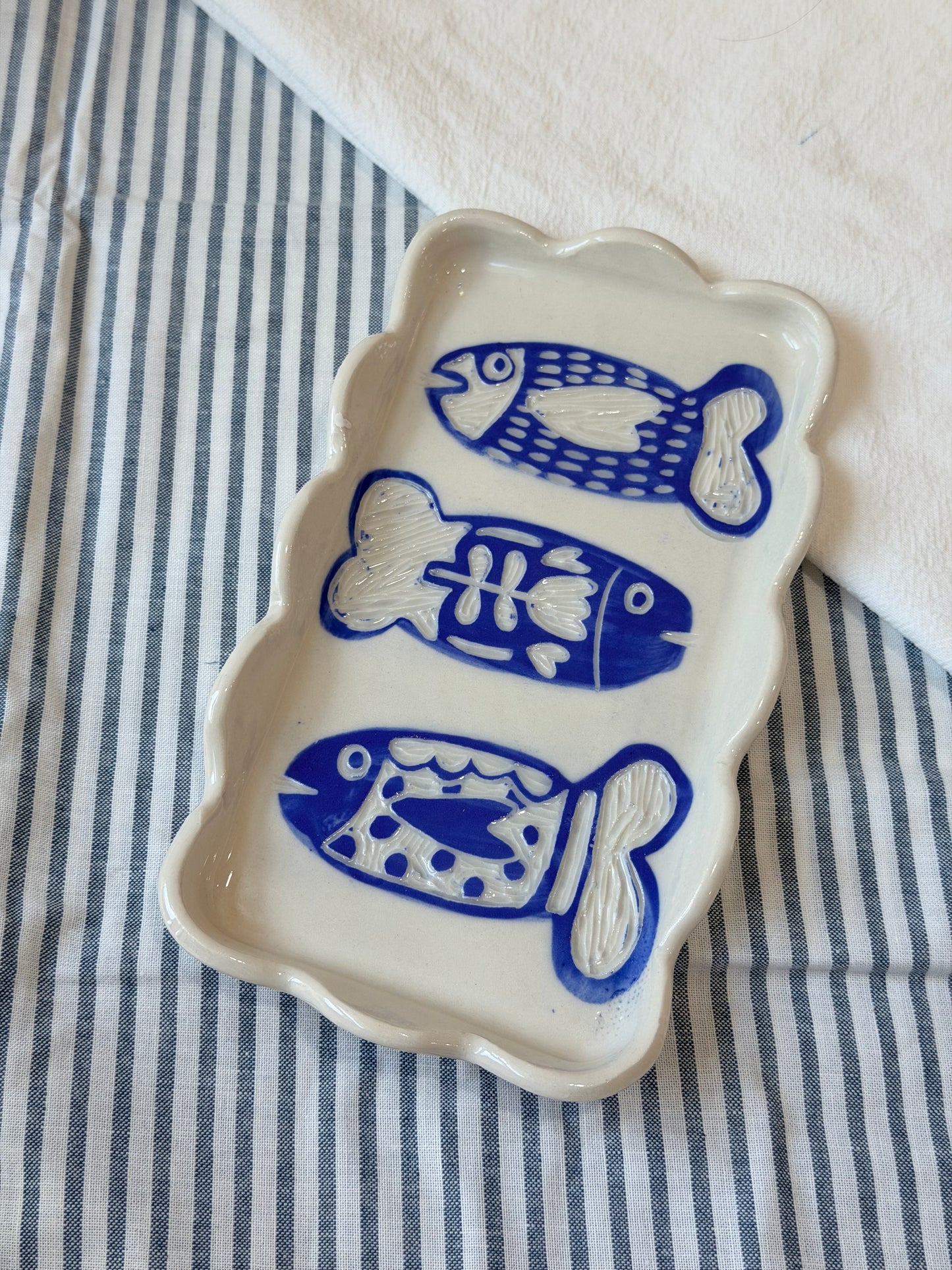 Fresh Catch Trinket Tray and Minis