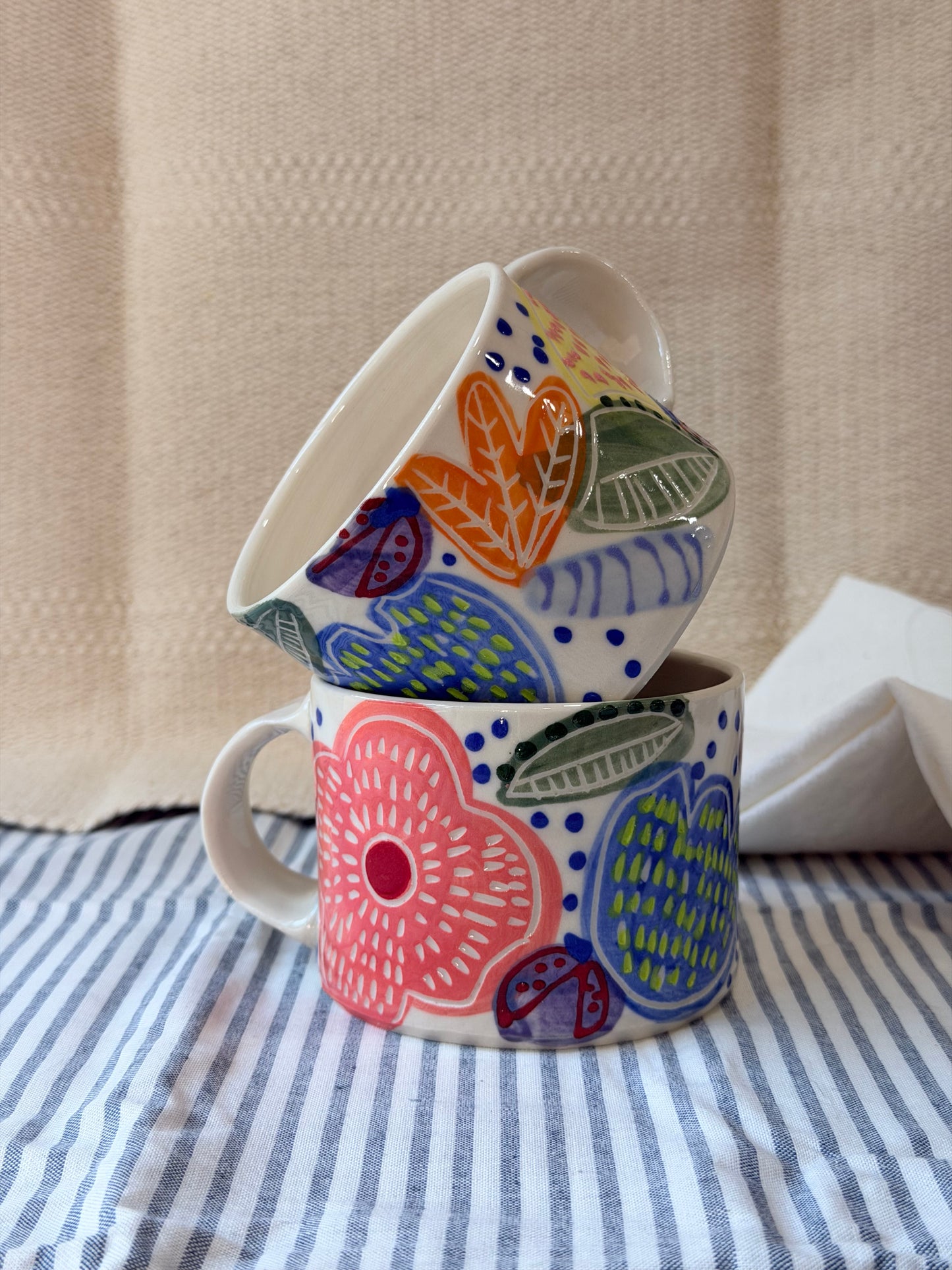 Summer Garden Mugs