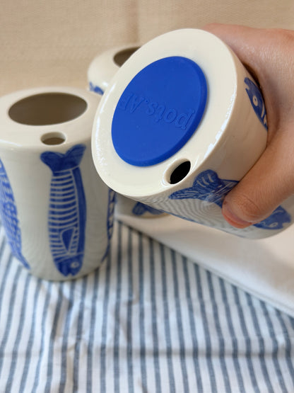 Summer Garden & Fresh Catch Dan Travel Tumbler