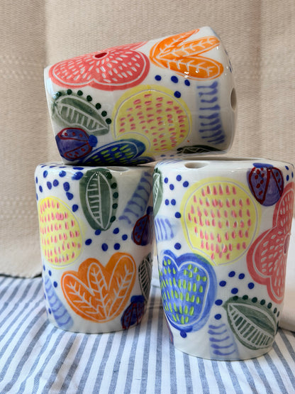 Summer Garden & Fresh Catch Dan Travel Tumbler