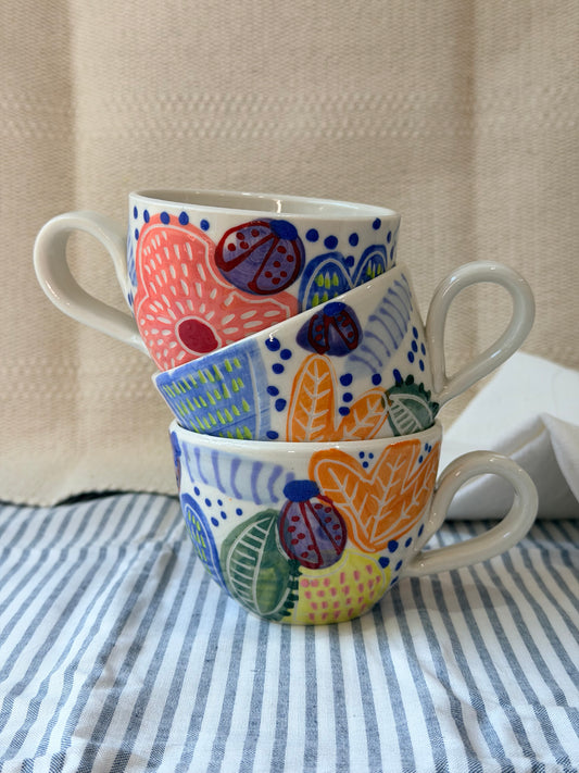 Summer Garden Mugs