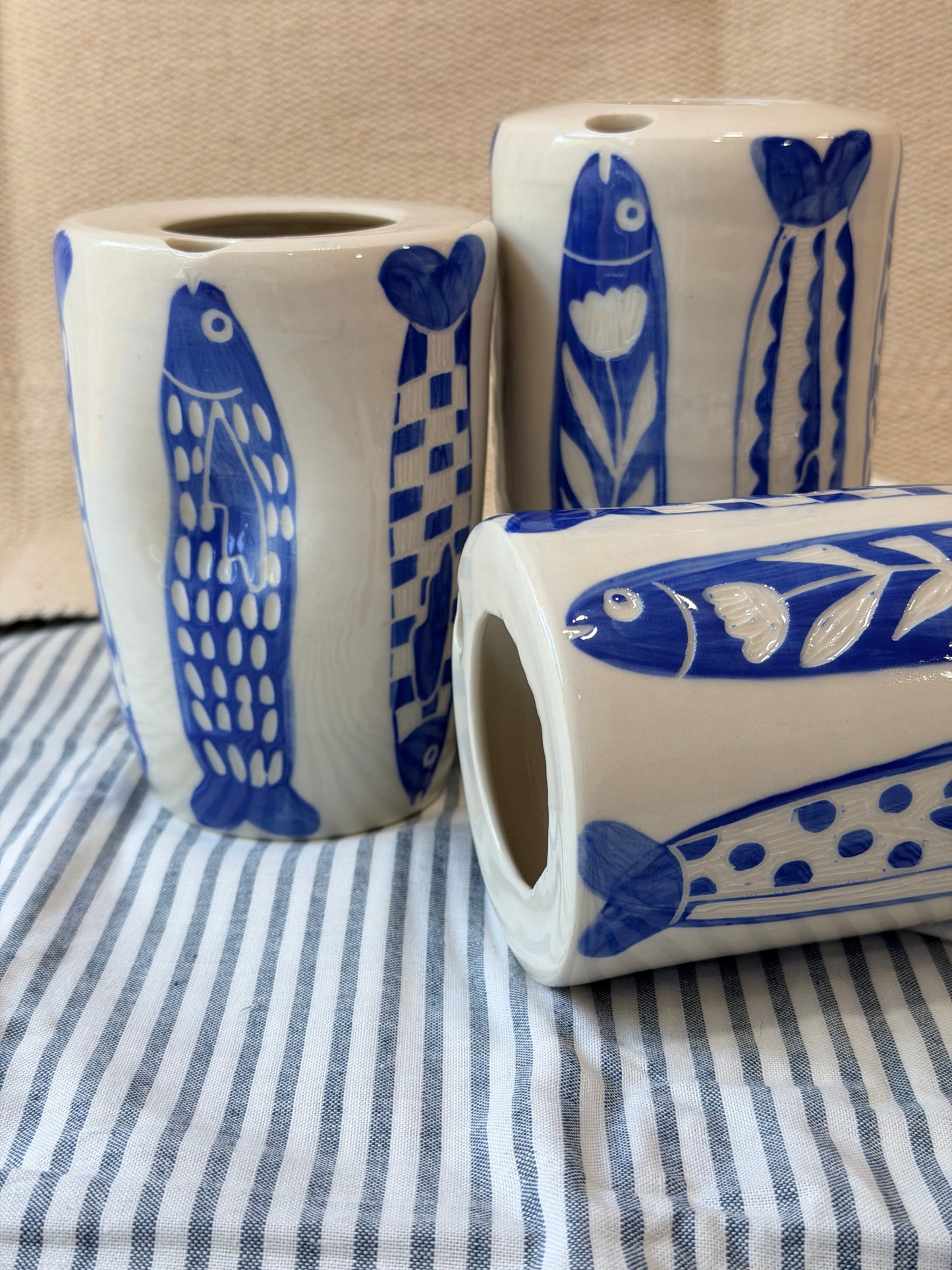 Summer Garden & Fresh Catch Dan Travel Tumbler