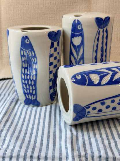 Summer Garden & Fresh Catch Dan Travel Tumbler