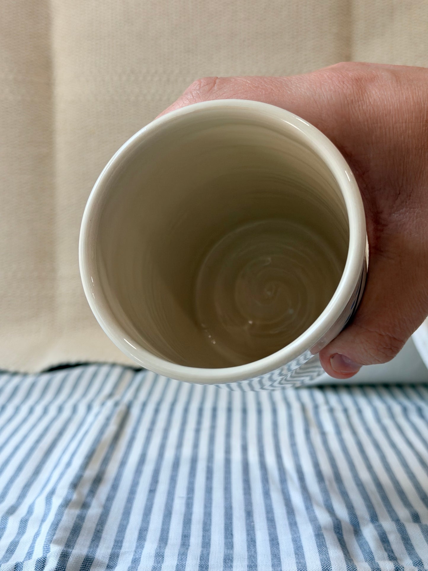 Summer Garden Pinchy Tumbler
