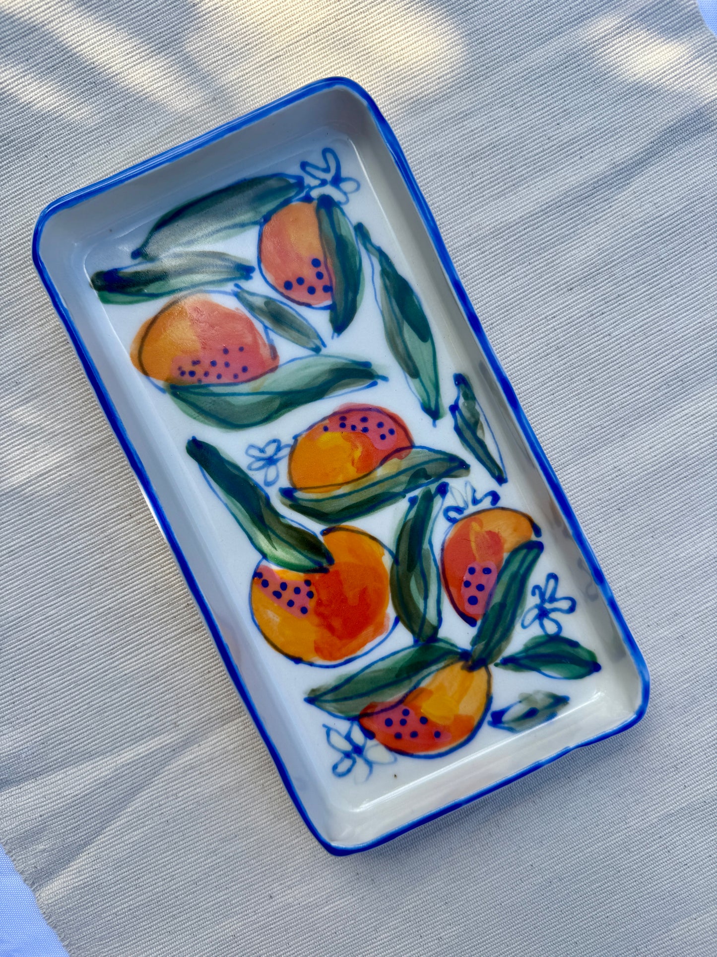 Steep Sided Rectangle Tray