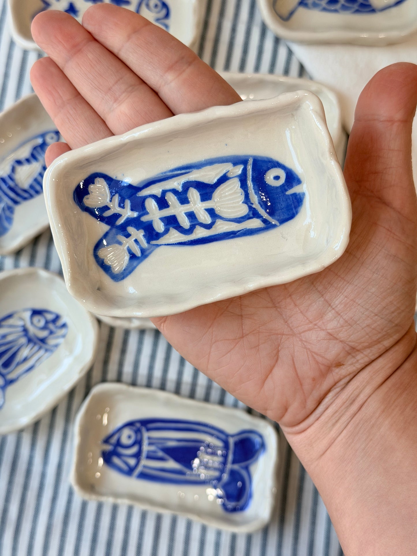 Fresh Catch Trinket Tray and Minis
