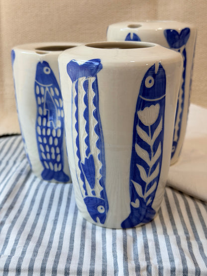 Summer Garden & Fresh Catch Dan Travel Tumbler