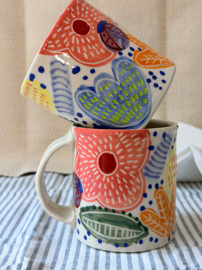 Summer Garden Mugs