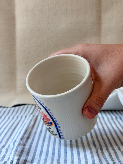 Summer Garden Pinchy Tumbler
