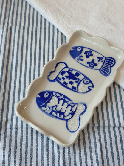Fresh Catch Trinket Tray and Minis
