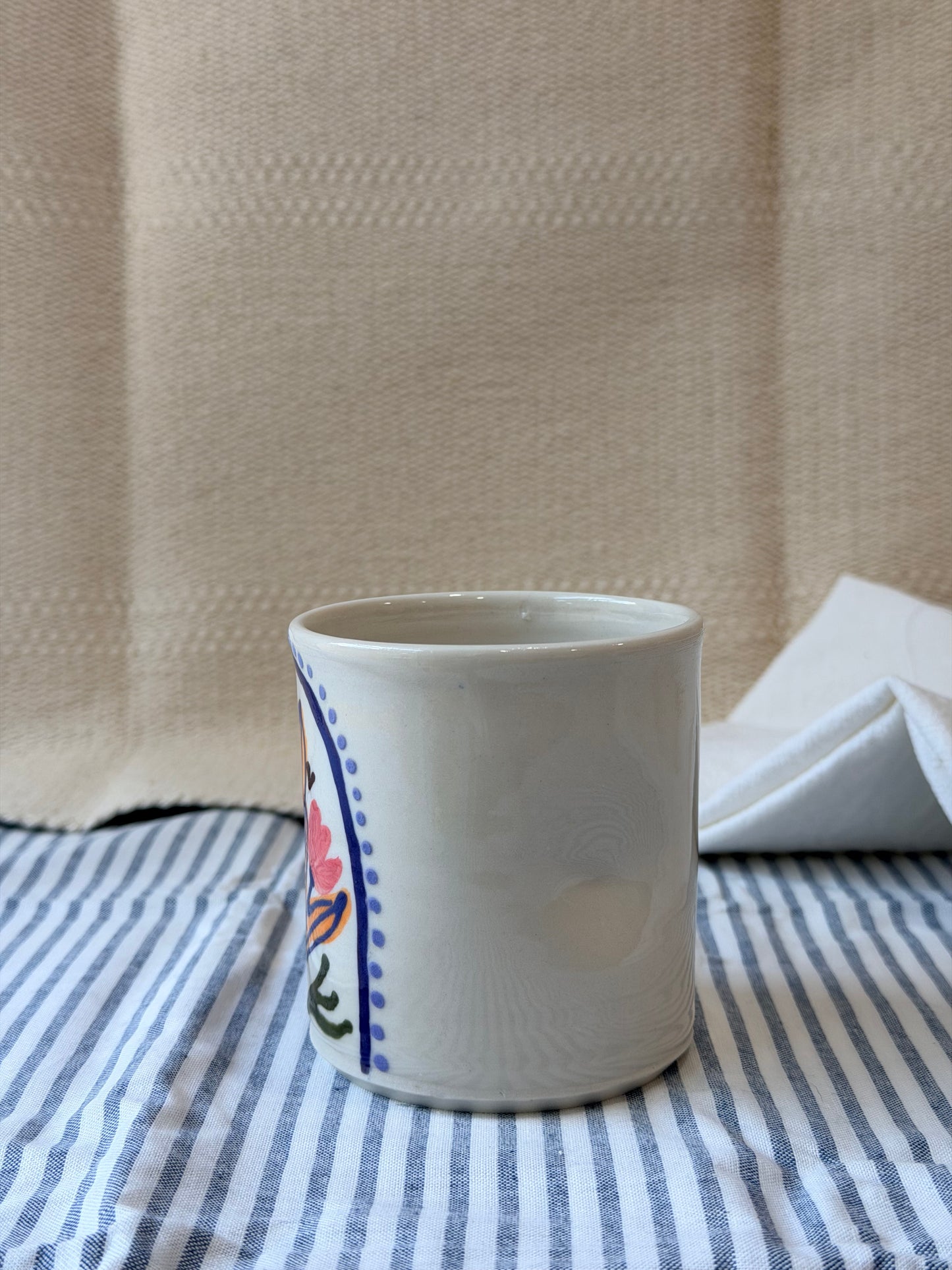 Summer Garden Pinchy Tumbler