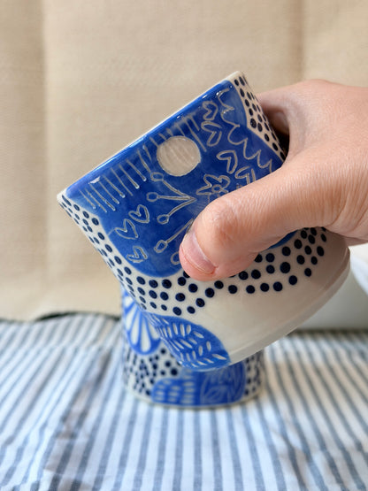 Summer Garden Pinchy Tumbler