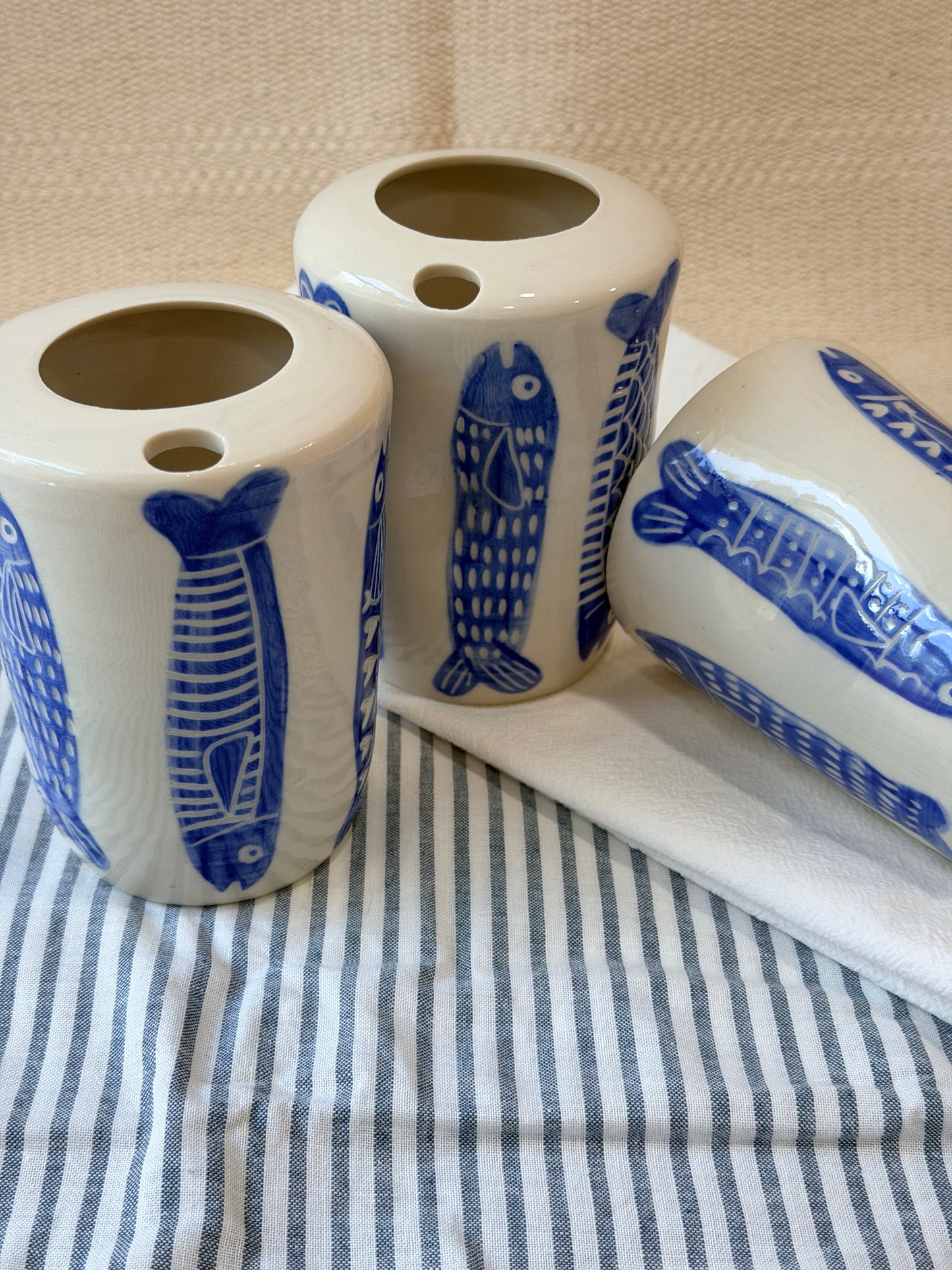 Summer Garden & Fresh Catch Dan Travel Tumbler