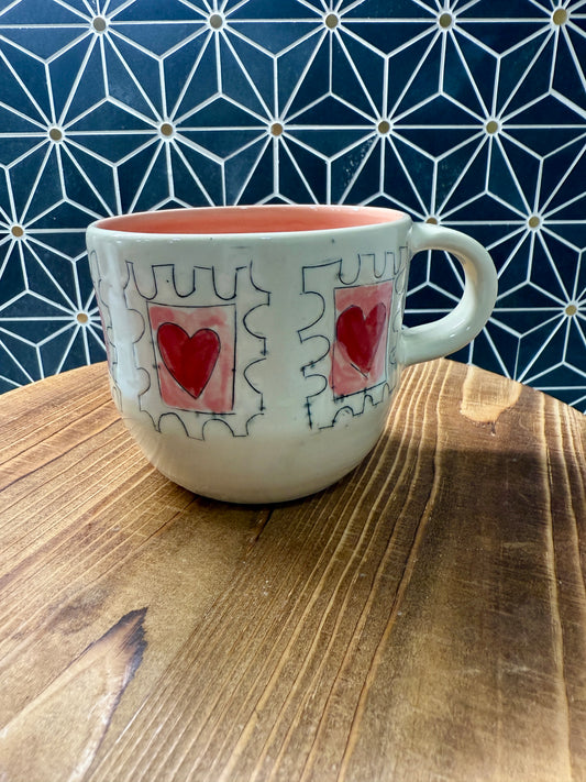 love stamp mug