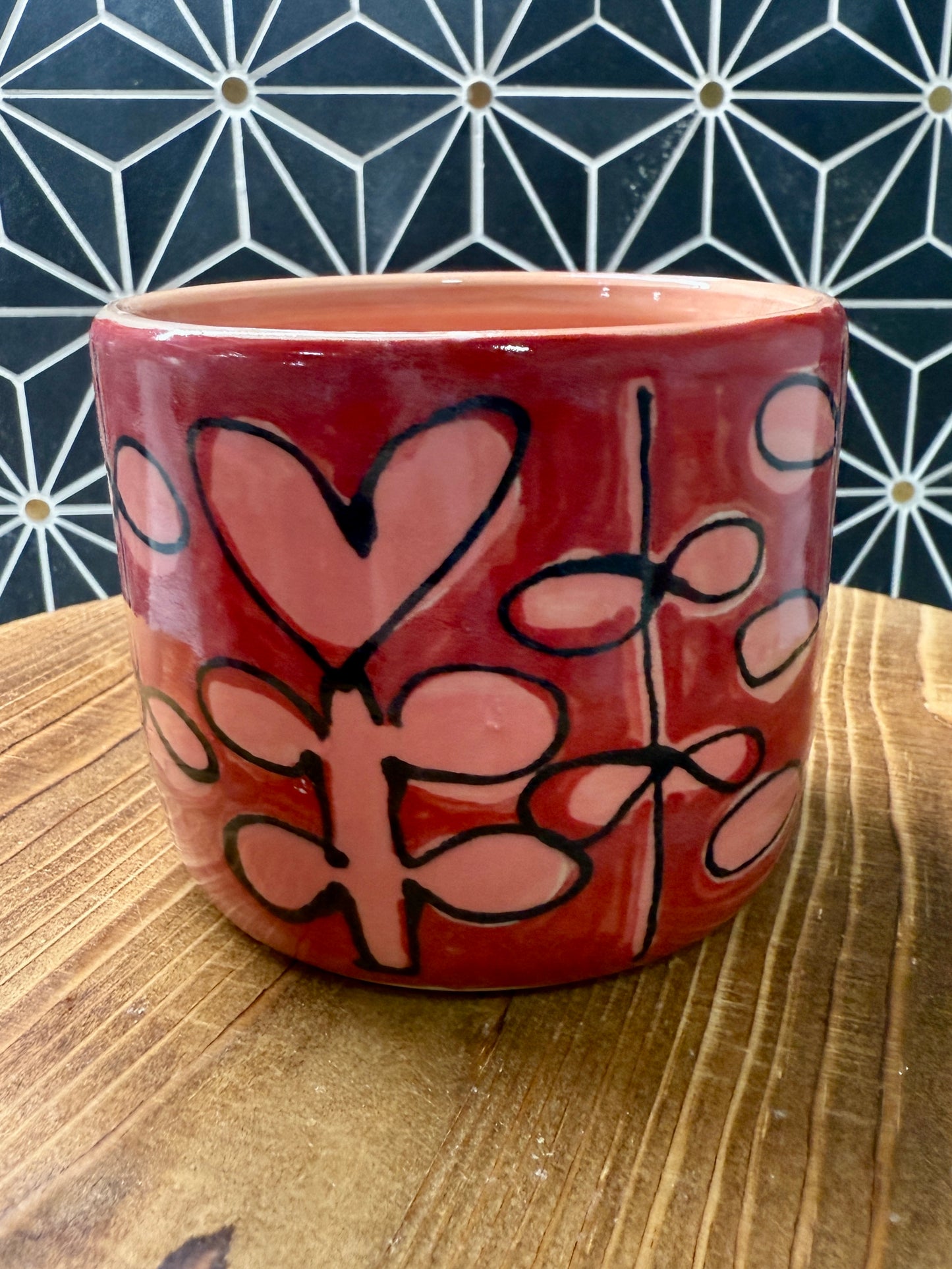 shorty heart garden tumbler