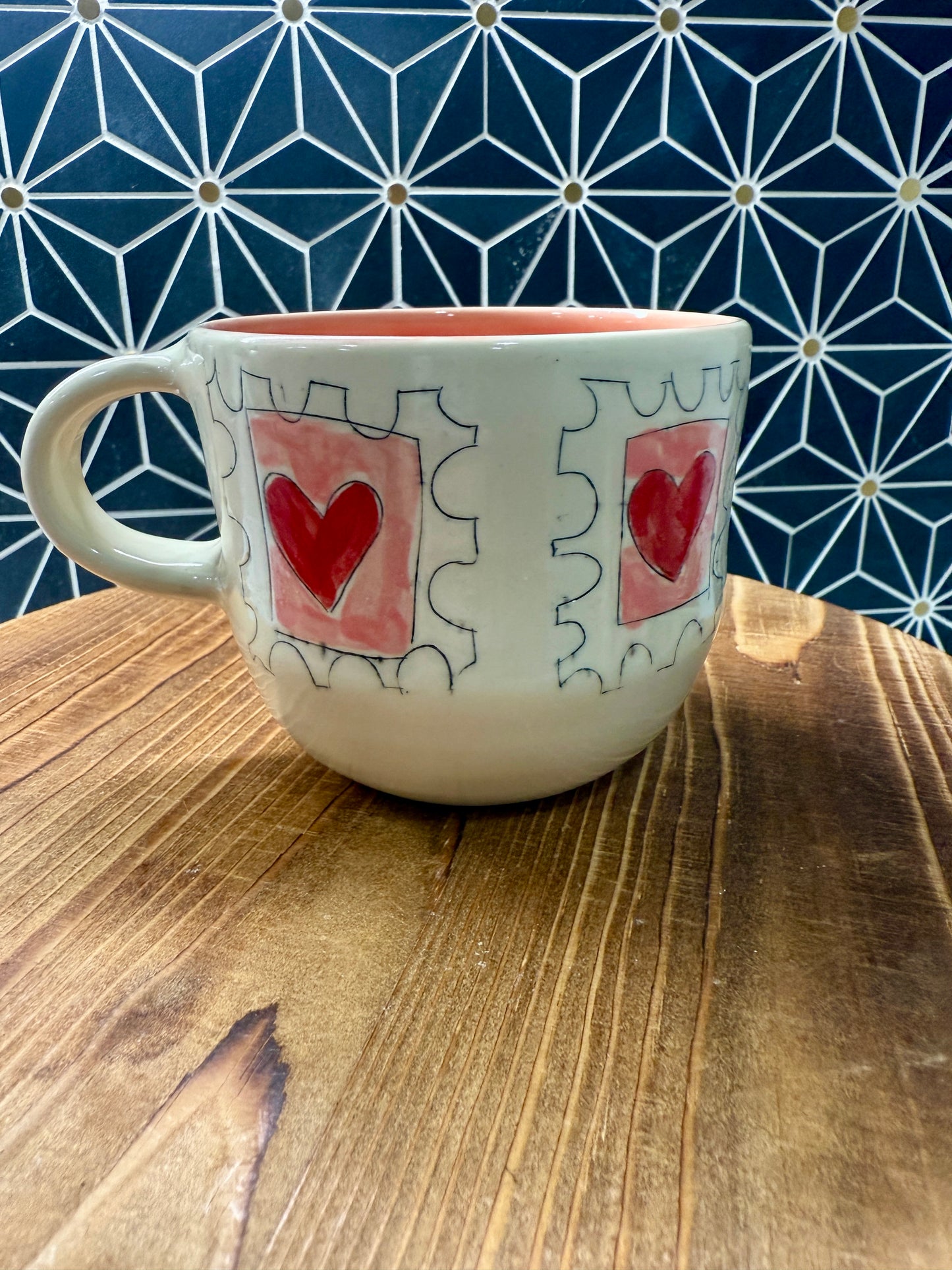 love stamp mug