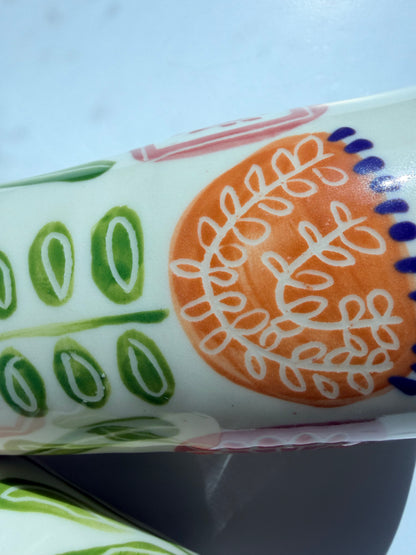 Fall Floral Dan Travel Tumbler