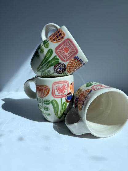 Fall Floral Mugs