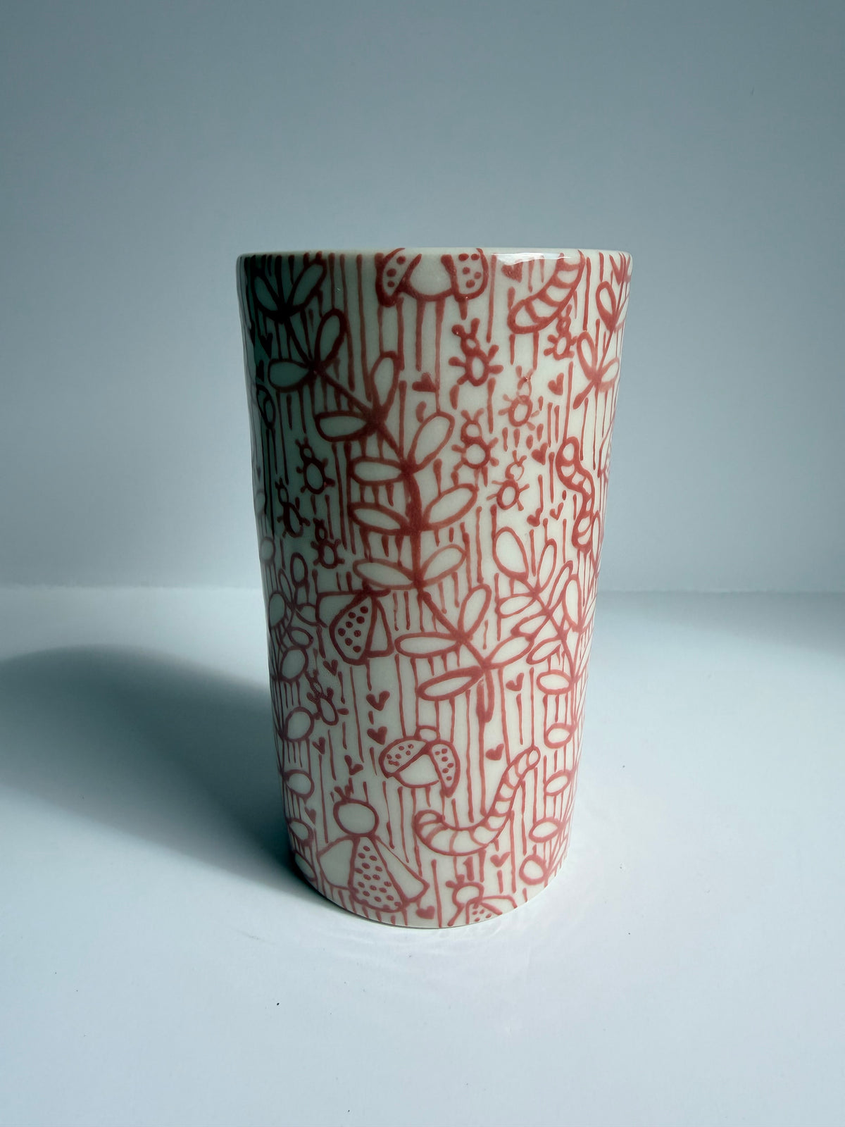 Fall Floral Dan Travel Tumbler