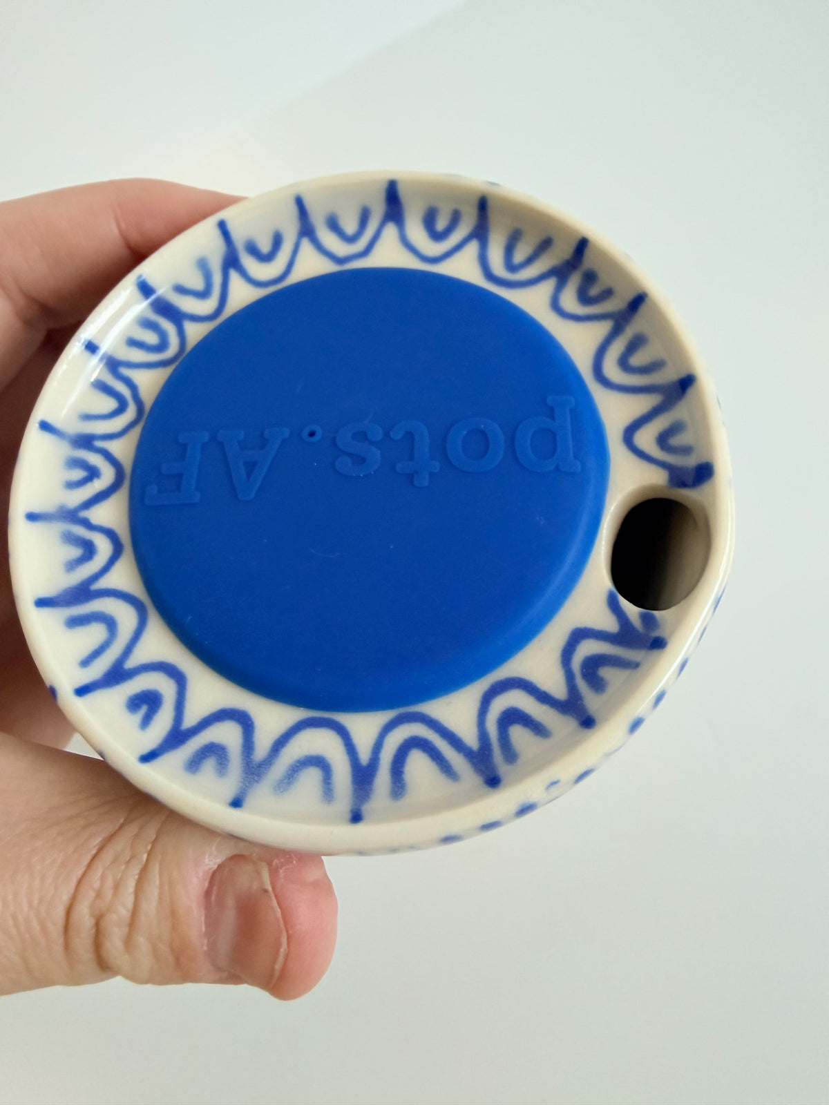 Cobalt Line Drawings Dan Travel Tumbler