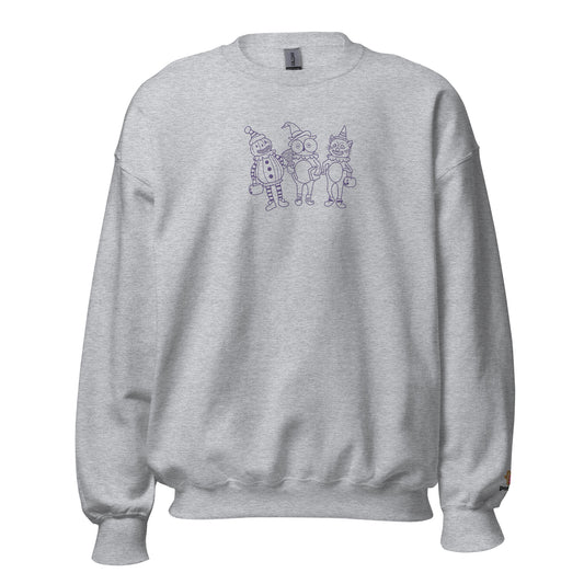 Unisex Critter Sweatshirt- Embroidered!